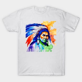 watercolour big chef T-Shirt